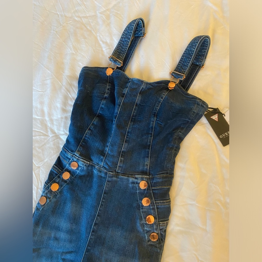 GUESS denim jumpsuit